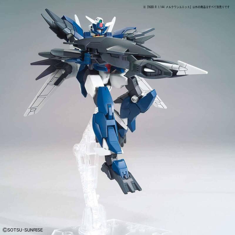 Preview: Mercuone Unit - Gundam Build Divers Re:RISE - HGBD:R Model Kit - Bandai Spirits