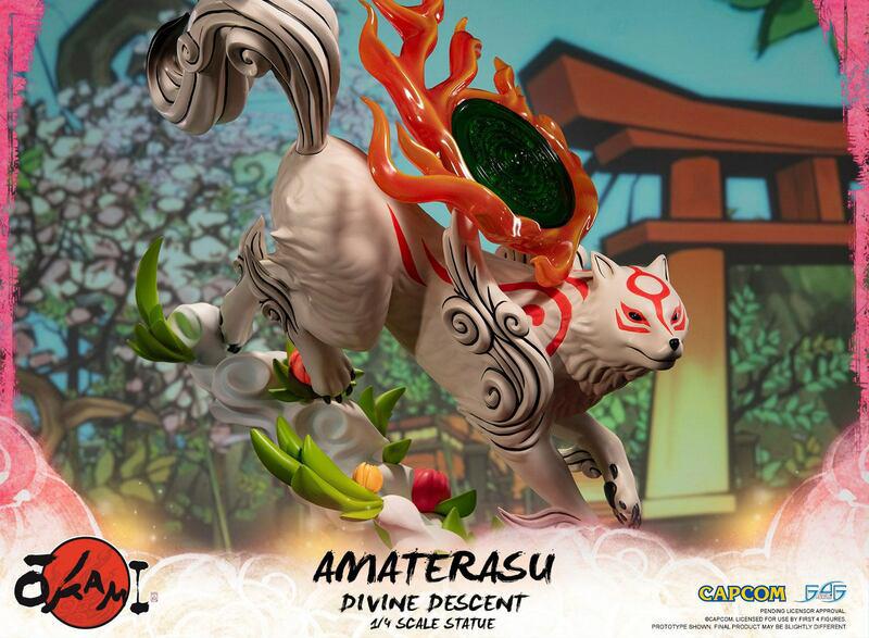 Preview: Amaterasu - Okami - Divine Descent Ver. - First 4 Figures