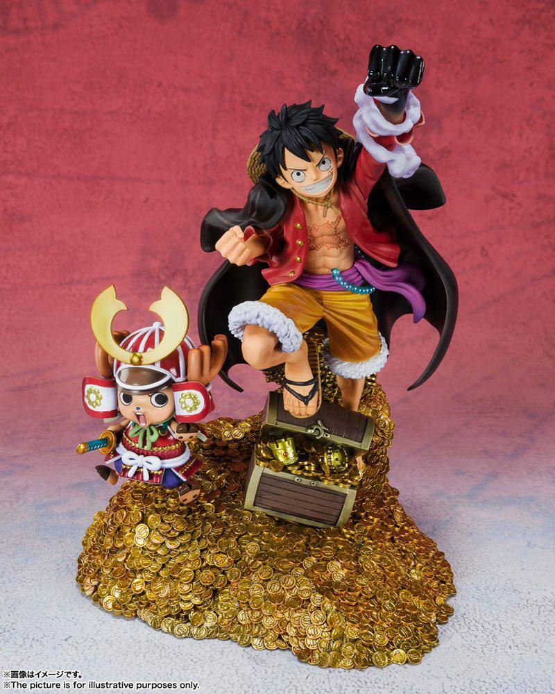 Preview: Monkey D. Ruffy und Tony Tony Chopper - WT100 Special Illustration - Figuarts Zero: Daikaizoku Hyakkei - Bandai Spirits