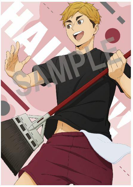 Preview: Haikyu!! - Postkarten Set (A5 - Cleaning Version) - Takaratomy Arts