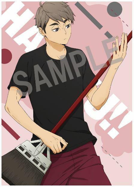 Preview: Haikyu!! - Postkarten Set (A5 - Cleaning Version) - Takaratomy Arts