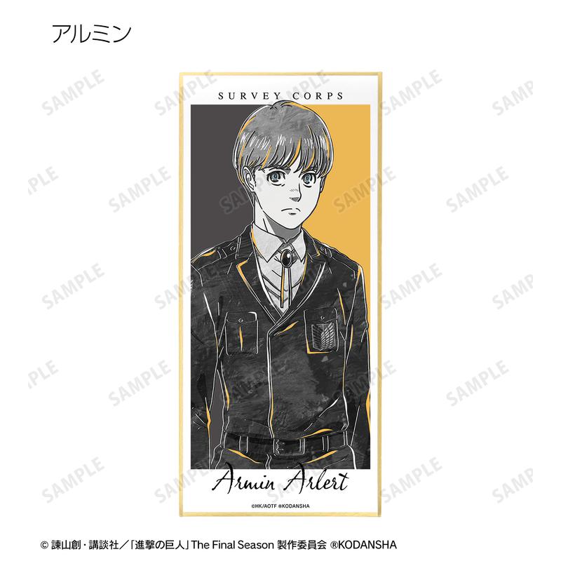 Preview: Lucky Box - Attack on Titan - Trading Shikishi with Stand Version A - Armabianca