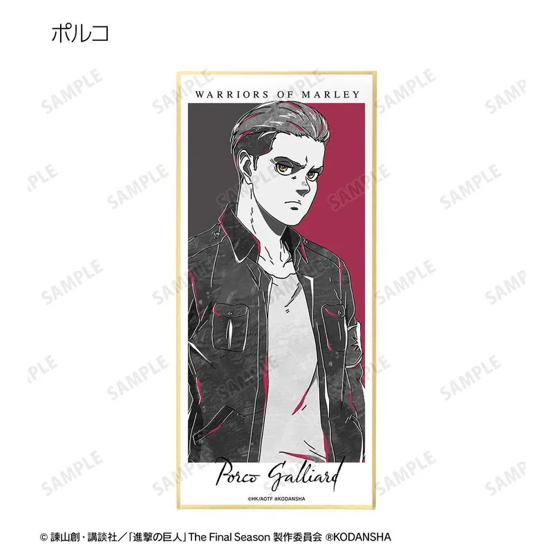 Preview: Lucky Box - Attack on Titan - Trading Shikishi with Stand Version B - Armabianca