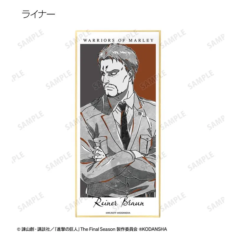 Preview: Lucky Box - Attack on Titan - Trading Shikishi with Stand Version B - Armabianca