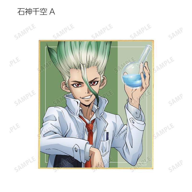 Preview: Lucky Box - Dr. Stone (Original Illustration Before Petrification Version) - Trading Mini Shikishi - Armabianca