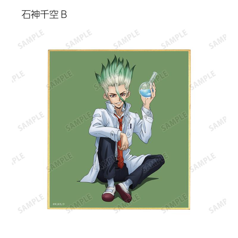 Preview: Lucky Box - Dr. Stone (Original Illustration Before Petrification Version) - Trading Mini Shikishi - Armabianca