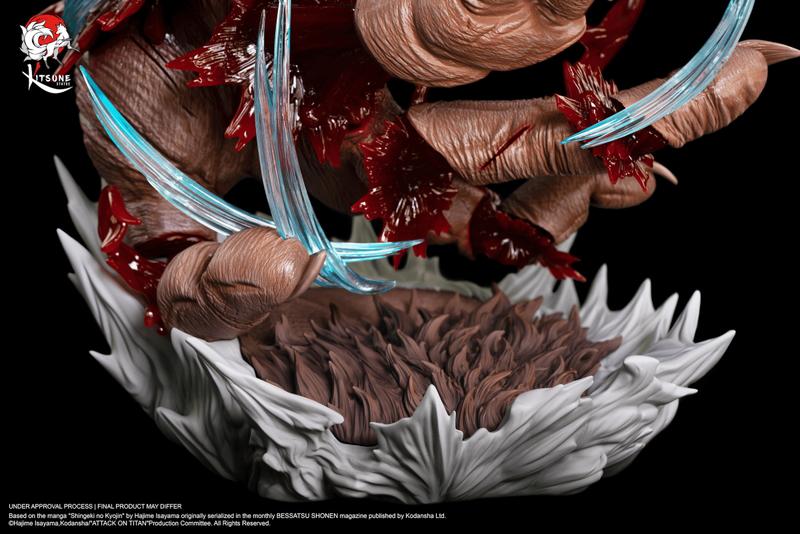 Preview: Levi Vs Beast Titan - Attack on Titan - Kitsune Statue