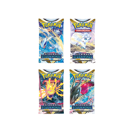 Preview: Pokemon TCG - Silberne Sturmwinde - Schwert & Schild - Booster - DE