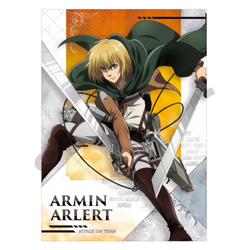 Preview: Armin Arlert - Attack on Titan - Clear File / Aktenhülle - Crux