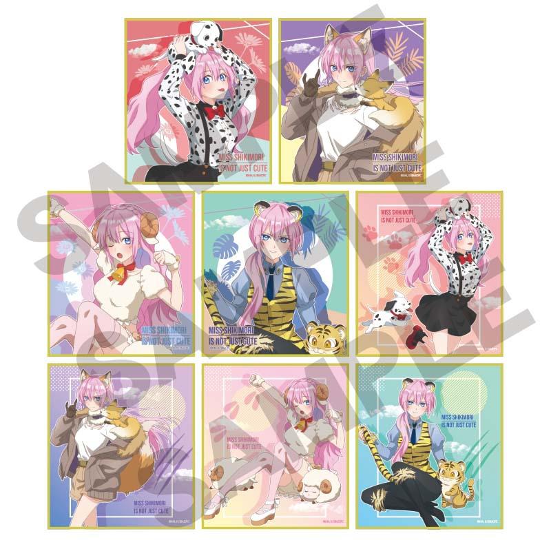 Preview: Lucky Box - Miss Shikimori Is Not Just Cute - Trading Mini Shikishi (Animal Version) - Crux