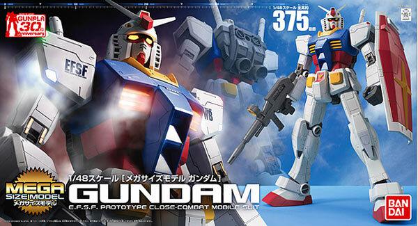 Preview: RX-78-2 Gundam - Mega Size Model 1/48 - Modelkit - Bandai Spirits