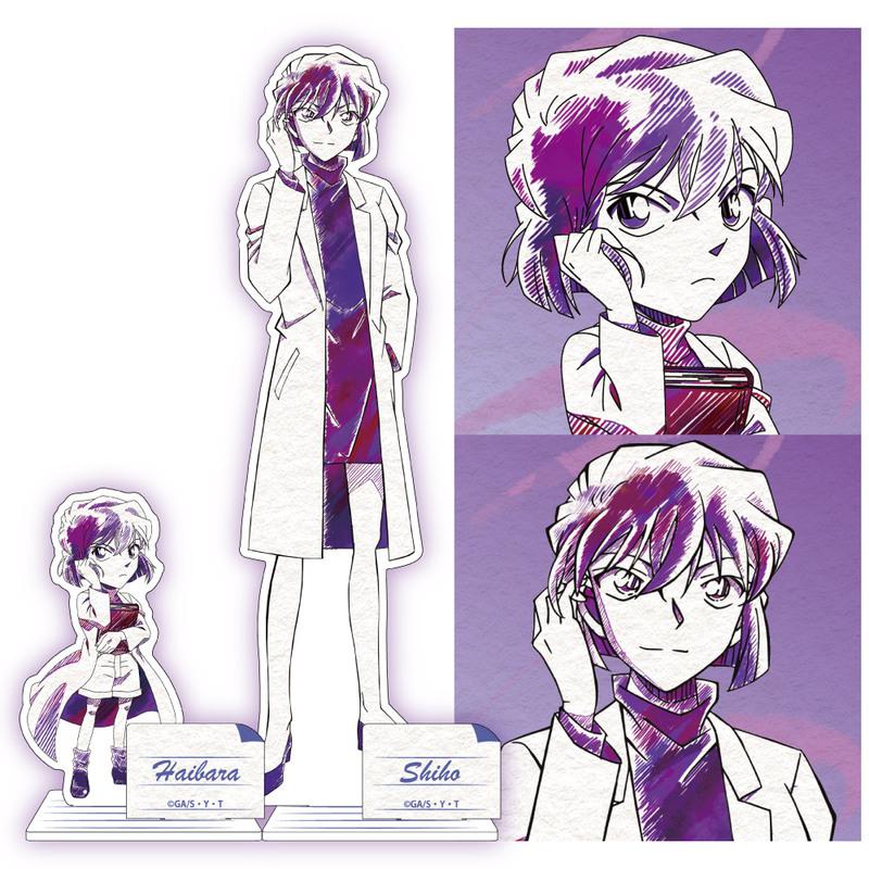 Preview: Ai Haibara & Shiho Miyano (Pencil Art) - Detektiv Conan - Acrylaufsteller - Zero-G Act