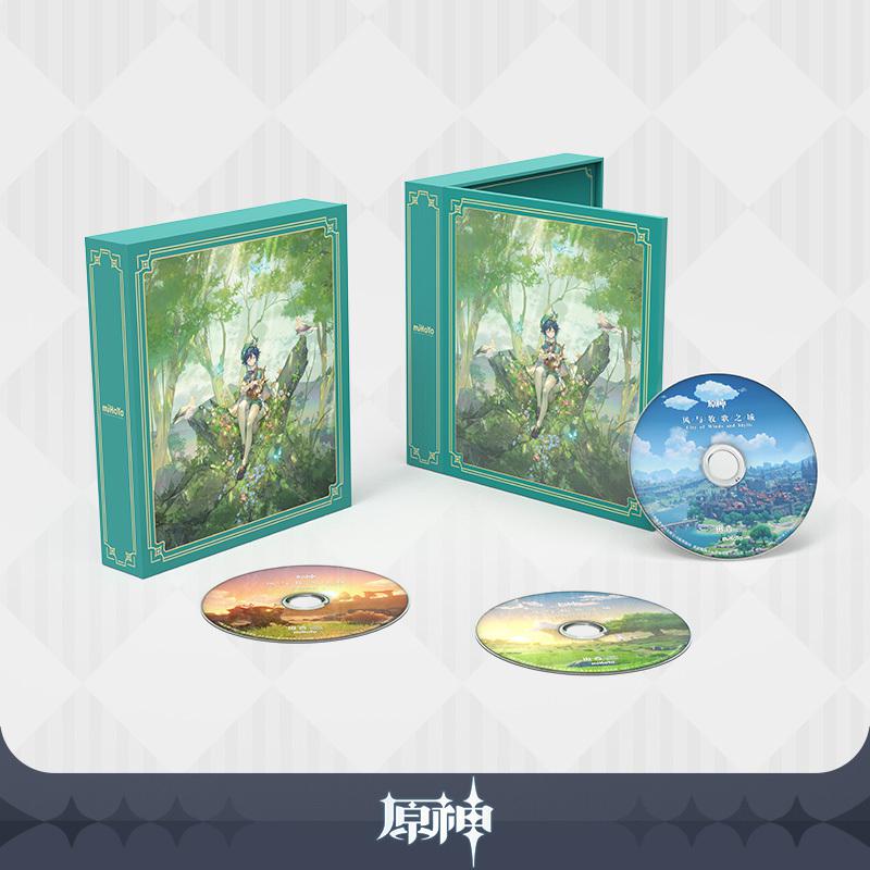 Preview: Genshin Impact - OST CD Album – City of Winds & Idylls - miHoYo