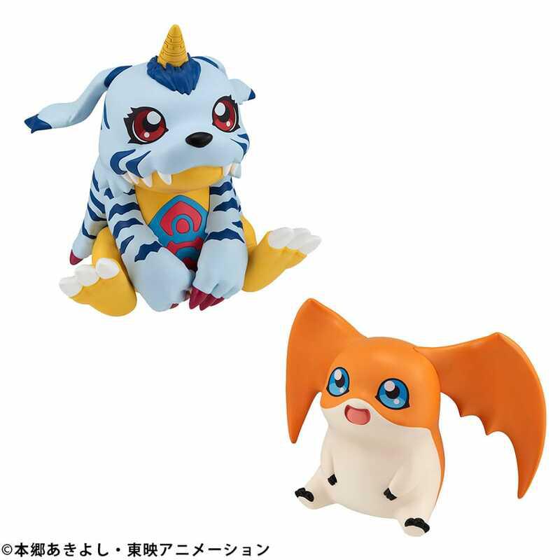 Preview: Gabumon und Patamon - Digimon Adventure Look Up Set - Megahouse