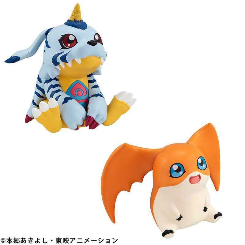 Preview: Gabumon und Patamon - Digimon Adventure Look Up Set - Megahouse