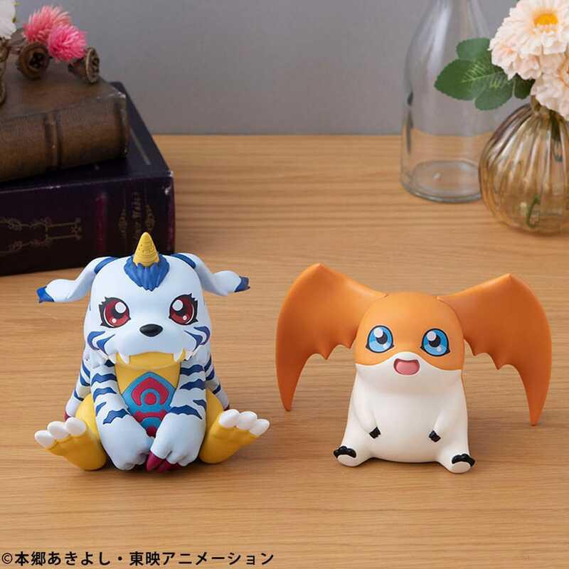 Preview: Gabumon und Patamon - Digimon Adventure Look Up Set - Megahouse