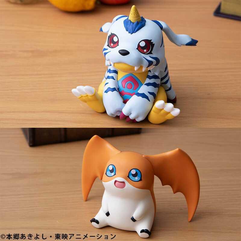 Preview: Gabumon und Patamon - Digimon Adventure Look Up Set - Megahouse