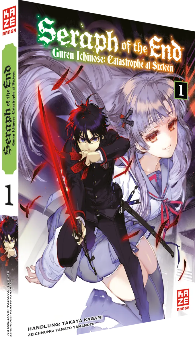 Preview: Seraph of the End – Guren Ichinose- Catastrophe at Sixteen - Kaze - Band 01