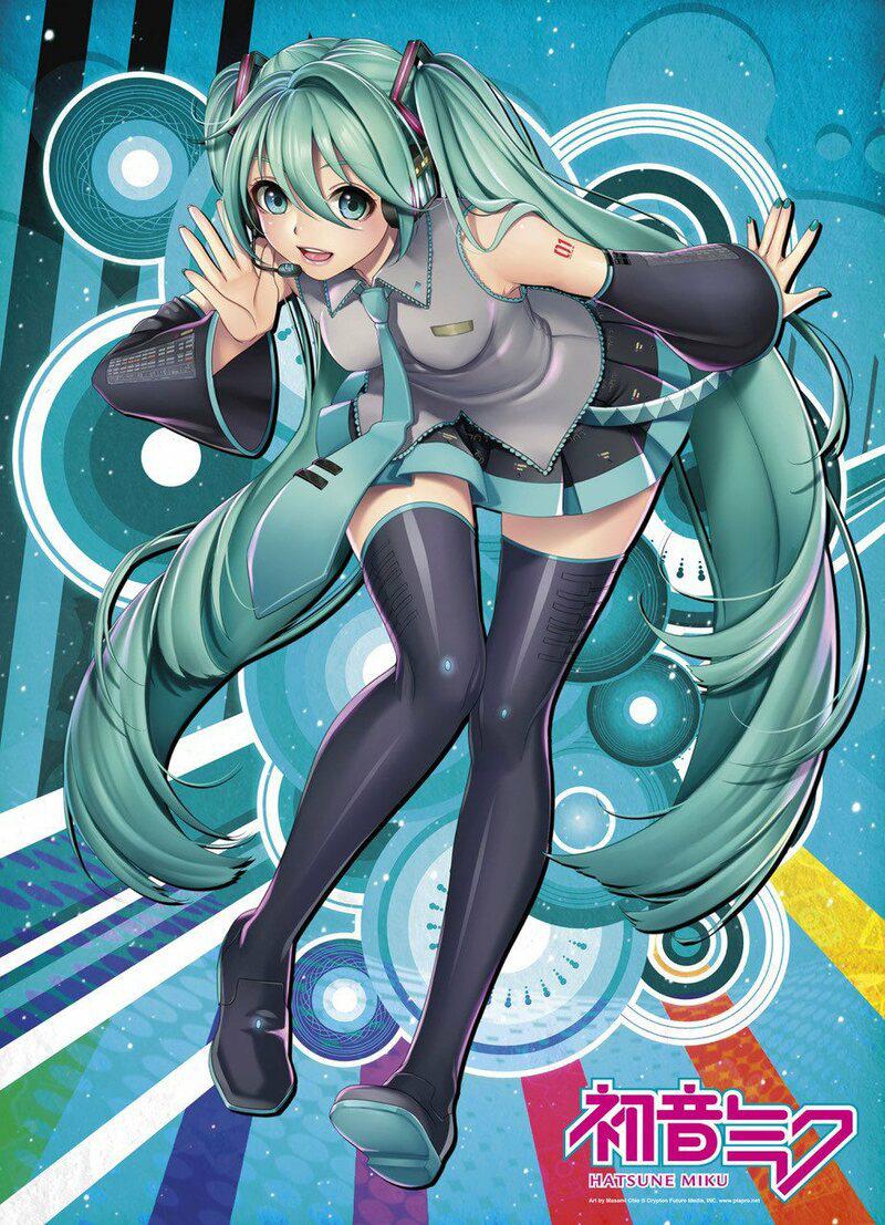 Preview: Hatsune Miku - Puzzle - 500 Teile - Miku Projection Motiv - PHD Merchandise