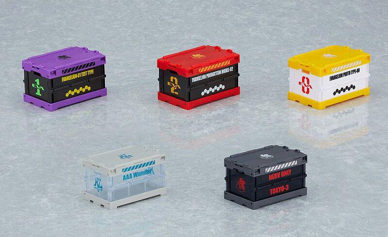 Preview: Rebuild of Evangelion - Evangelion Design Container WILLE Version - Nendoroid More Zubehör-Set - Good Smile Company