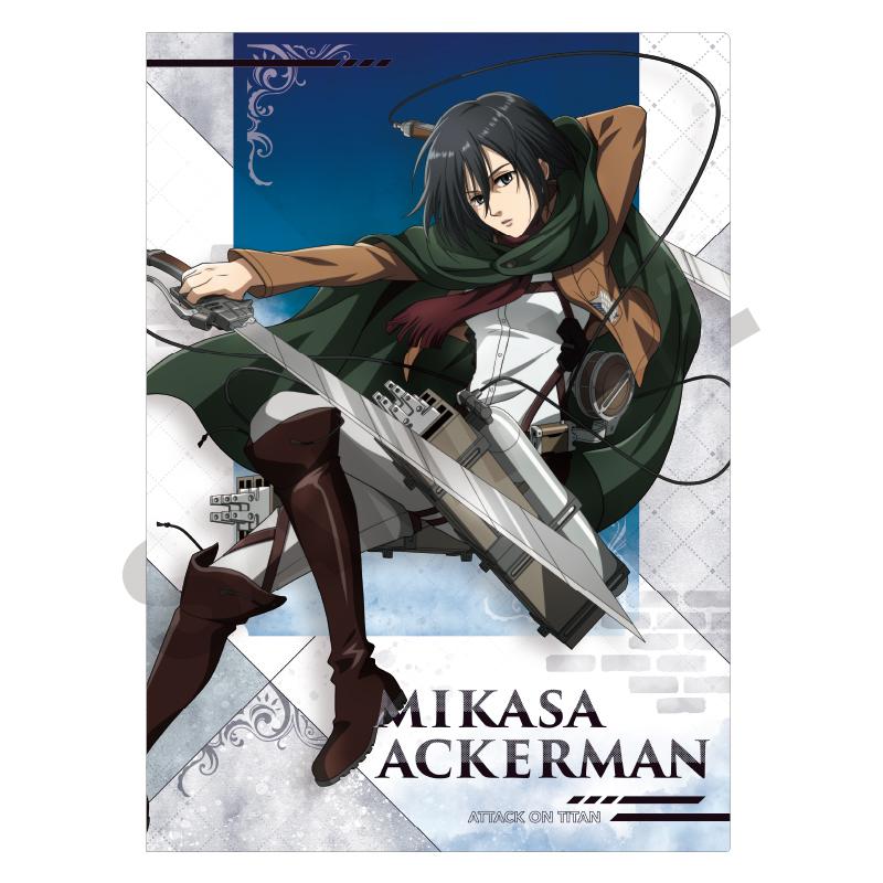 Preview: Mikasa Ackerman - Attack on Titan - Clear File / Aktenhülle - Crux