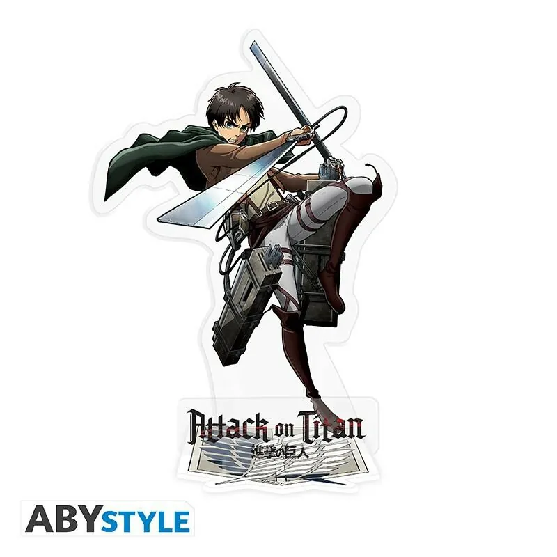 Preview: Attack on Titan - Acrylaufsteller - Eren Jäger / Yeager - Abystyle