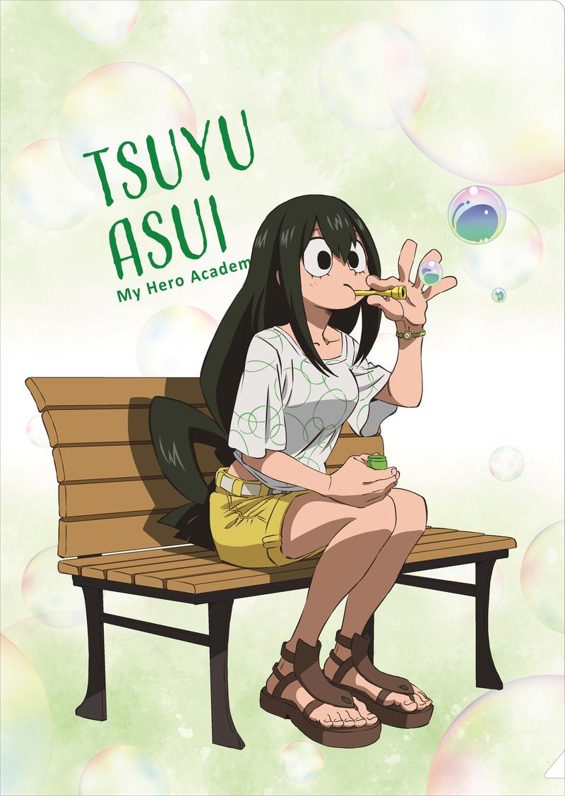 Preview: Tsuyu Asui (Blow! Soap Bubble!) - My Hero Academia - Clear File / Aktenhülle - Movic