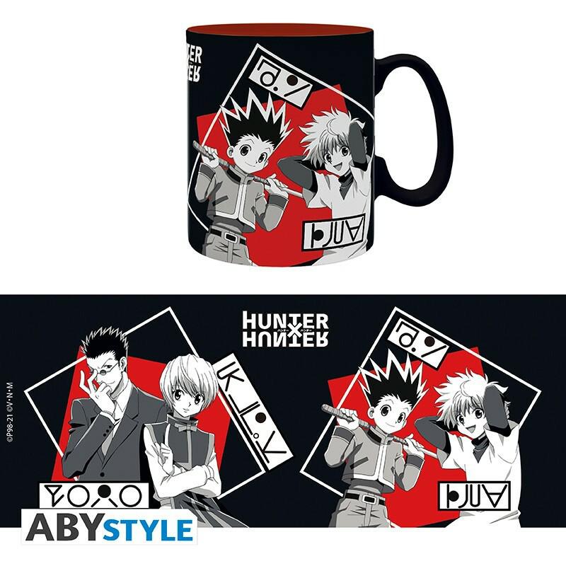 Preview: Hunter X Hunter - 460 ml Tasse - "Gon's Gruppe" - AbyStyle