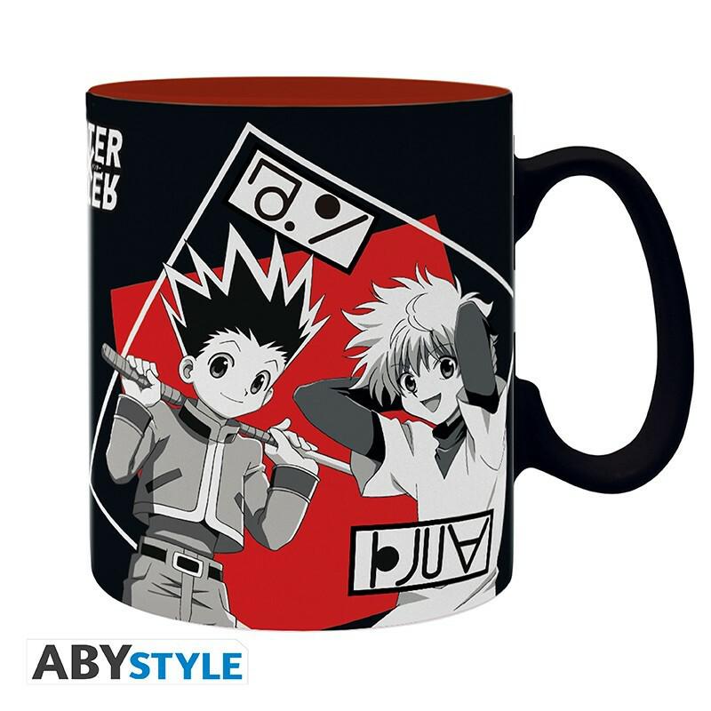 Preview: Hunter X Hunter - 460 ml Tasse - "Gon's Gruppe" - AbyStyle