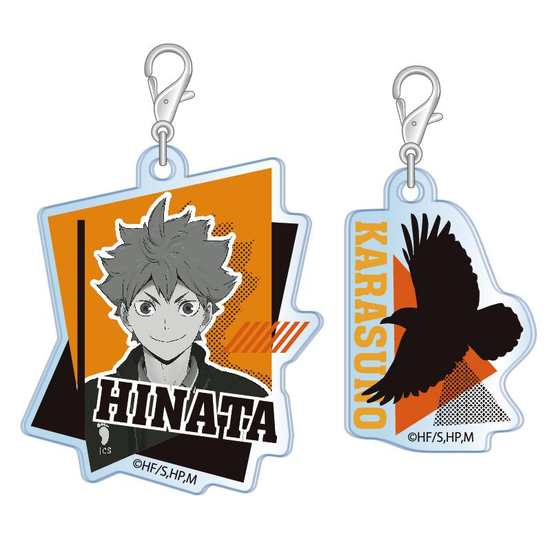 Preview: Shoyo Hinata - Haikyu!! - Doppel Acryl Schlüsselanhänger (Acrymmetry Vol. 3) - Takaratomy Arts