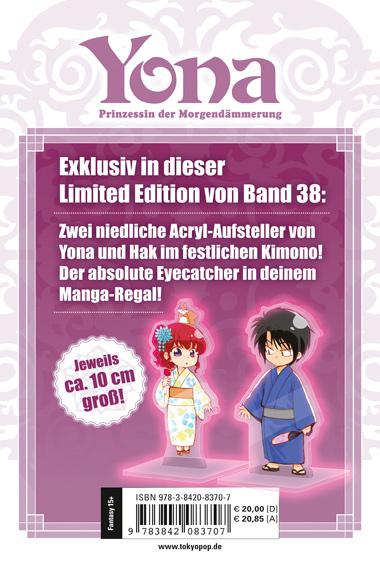 Preview: Yona Prinzessin der Morgendämmerung - Tokyopop - Band 38 Limited Edition