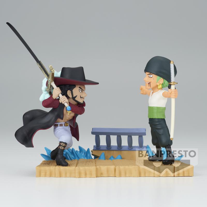 Preview: Lorenor Zorro vs. Mihawk Dulacre / Falkenauge - One Piece - WCF Log Stories - Banpresto