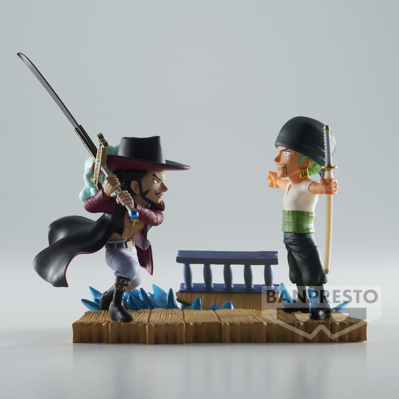 Preview: Lorenor Zorro vs. Mihawk Dulacre / Falkenauge - One Piece - WCF Log Stories - Banpresto