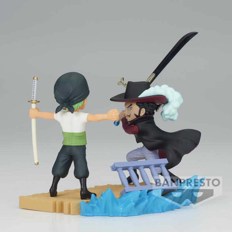 Preview: Lorenor Zorro vs. Mihawk Dulacre / Falkenauge - One Piece - WCF Log Stories - Banpresto