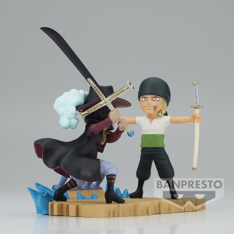 Preview: Lorenor Zorro vs. Mihawk Dulacre / Falkenauge - One Piece - WCF Log Stories - Banpresto