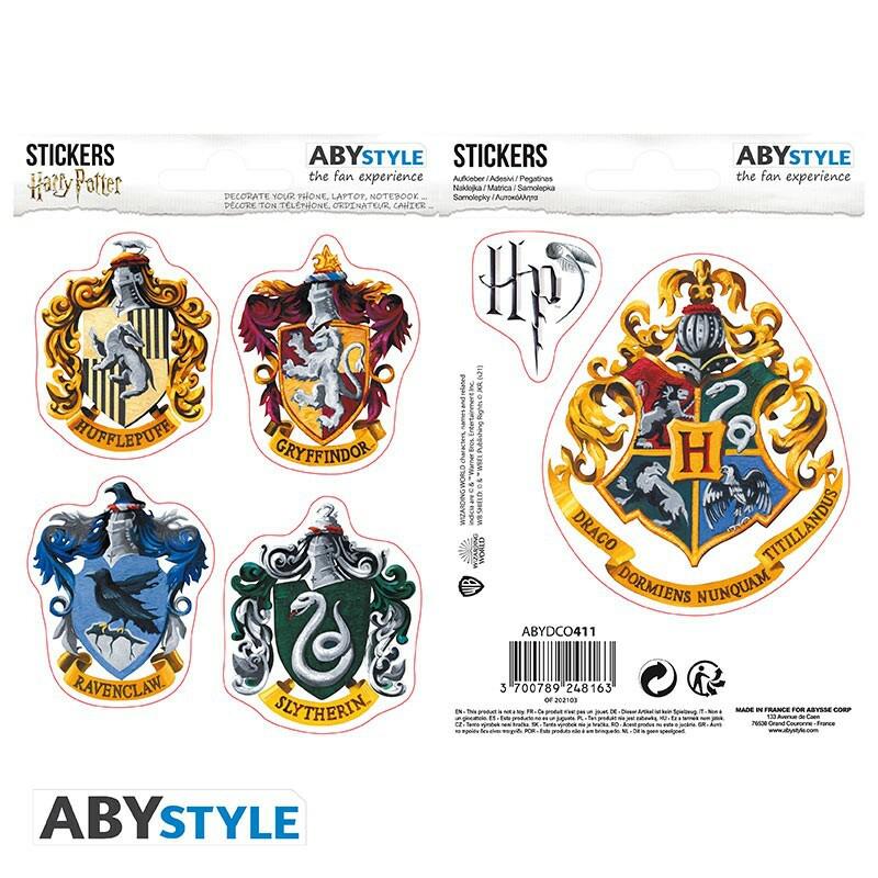 Preview: Harry Potter - "Hogwarts Häuser" - Mini Sticker Set - ABYStyle