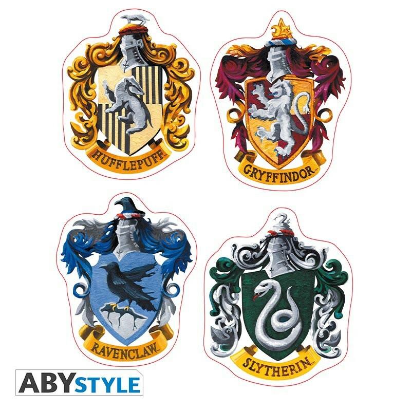 Preview: Harry Potter - "Hogwarts Häuser" - Mini Sticker Set - ABYStyle