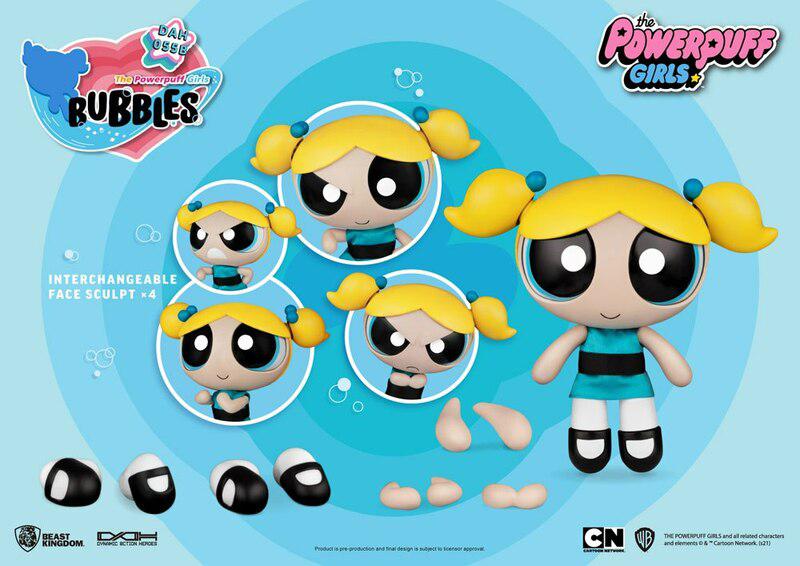 Preview: Bubbles - Powerpuff Girls Dynamic 8ction Heroes - Beast Kingdom Toys