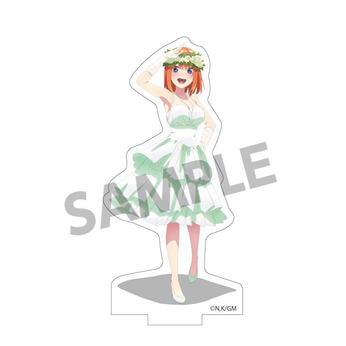 Preview: Miku, Ichika, Yotsuba, Nino und Itsuki Nakano (Wedding Dress Ver.) Komplettset - The Quintessential Quintuplets - Acryl-Aufsteller - Hobby Stock