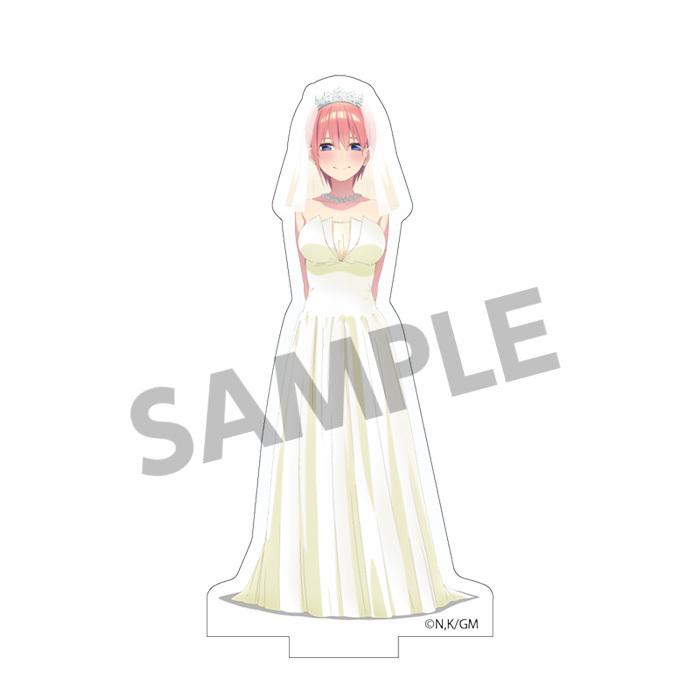 Preview: Miku, Ichika, Yotsuba, Nino und Itsuki Nakano (Wedding Dress Ver.) Komplettset - The Quintessential Quintuplets - Acryl-Aufsteller - Hobby Stock