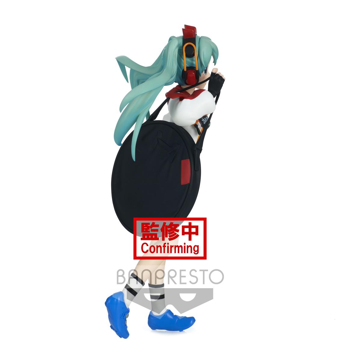 Preview: Miku Hatsune -Racing 2020 Team Ukyo - Espresto Prints & Texture - Banpresto