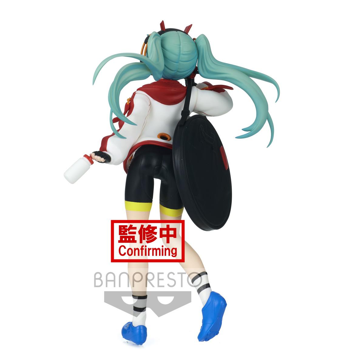 Preview: Miku Hatsune -Racing 2020 Team Ukyo - Espresto Prints & Texture - Banpresto