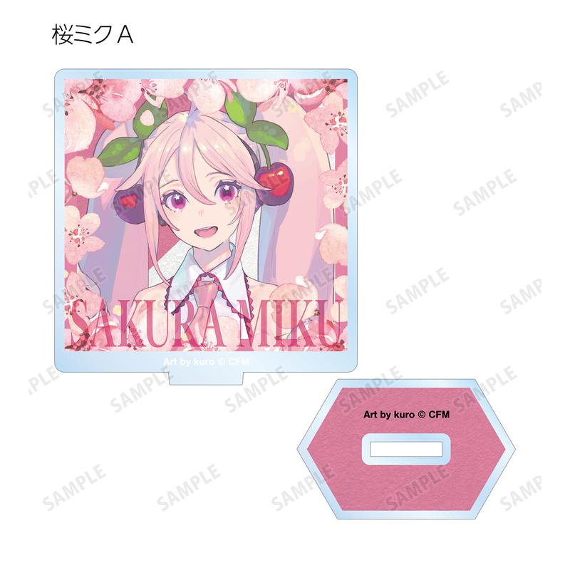 Preview: Lucky Box - Hatsune Miku / Sakura Miku Original Illustration Art by Kuro - Acrylaufsteller - Armabianca