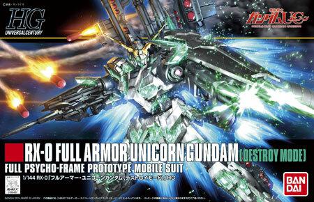 Preview: RX-0 Full Armor Unicorn Gundam - HGUC 1/144 - Modelkit - Bandai Spirits