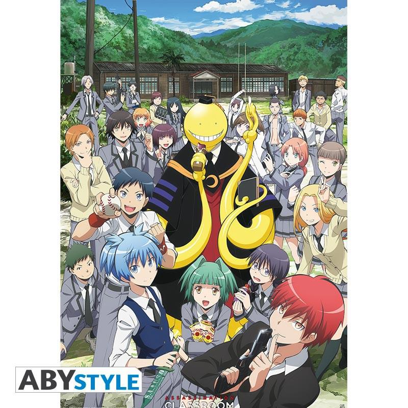 Preview: Assassination Classroom - Poster 91,5 x 61 cm - "Gruppe" - AbyStyle