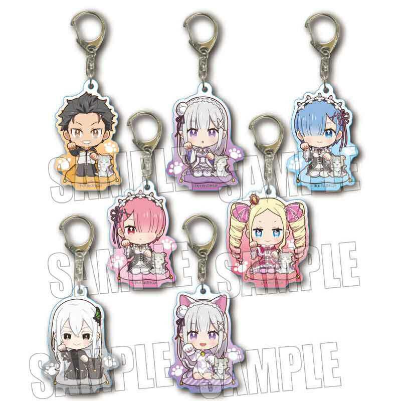 Preview: Lucky Box - Re:Zero (Beckoning Cat) - Acrylanhänger - Bell House