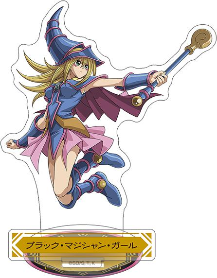 Preview: Schwarzer / Dunkles Magiermädchen - Yu-Gi-Oh! Duel Monsters - Acrylaufsteller - Movic