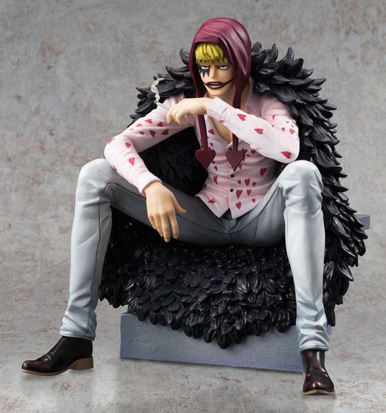 Preview: Junger Trafalgar Law & Corazón / Donquixote Rosinante - P.O.P. Portrait of Pirates Limited Edition - Megahouse - Neuauflage