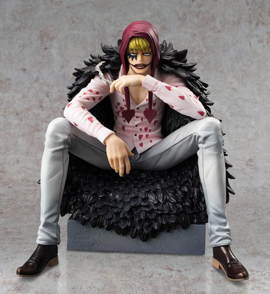 Preview: Junger Trafalgar Law & Corazón / Donquixote Rosinante - P.O.P. Portrait of Pirates Limited Edition - Megahouse - Neuauflage