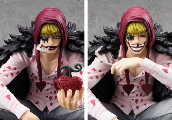 Preview: Junger Trafalgar Law & Corazón / Donquixote Rosinante - P.O.P. Portrait of Pirates Limited Edition - Megahouse - Neuauflage